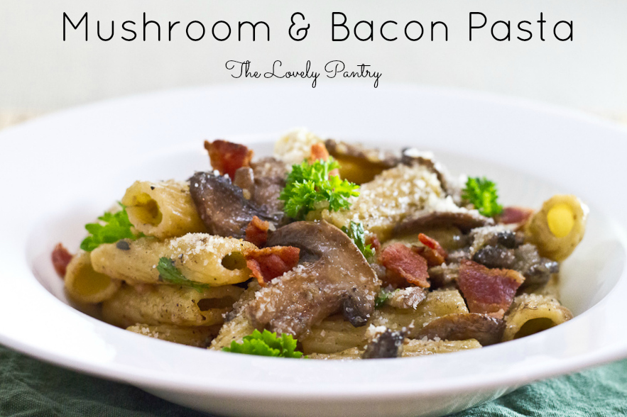 Mushroom & Bacon Pasta_1