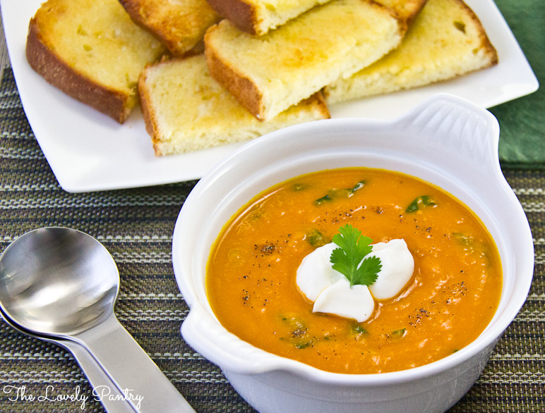 Ital Carrot and Sweet Potato Soup-7a