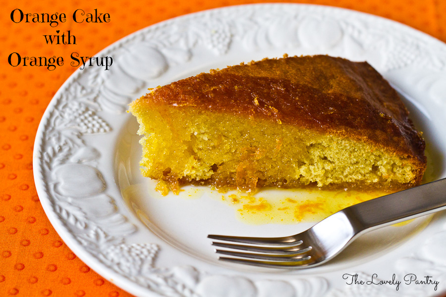 Orange Cake with Orange Syrup_1