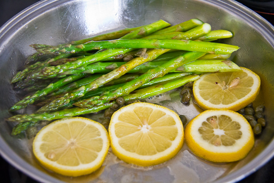 Chicken & Sauteed Asparagus with Lemon-42