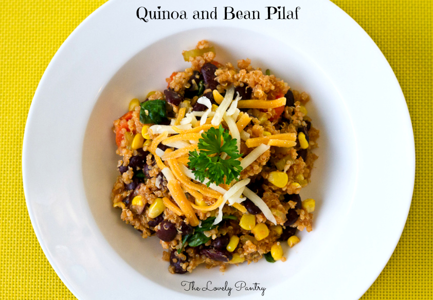 Quinoa and Bean Pilaf_1